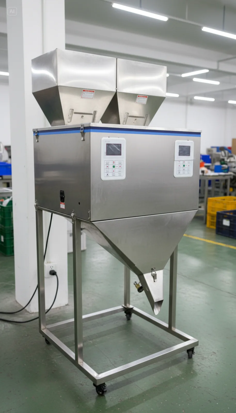 Lancing weigh depositor system in production environment